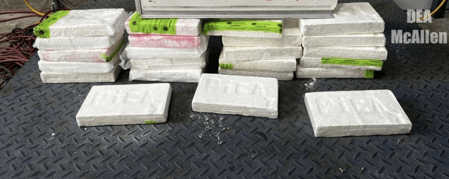 50 pounds of cocaine seized by feds at Texas border