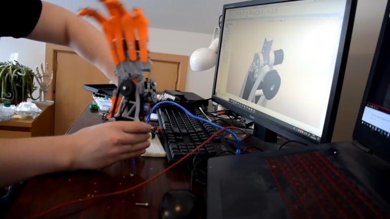 I built a 3D printed bionic hand and learned how complex human movement ...