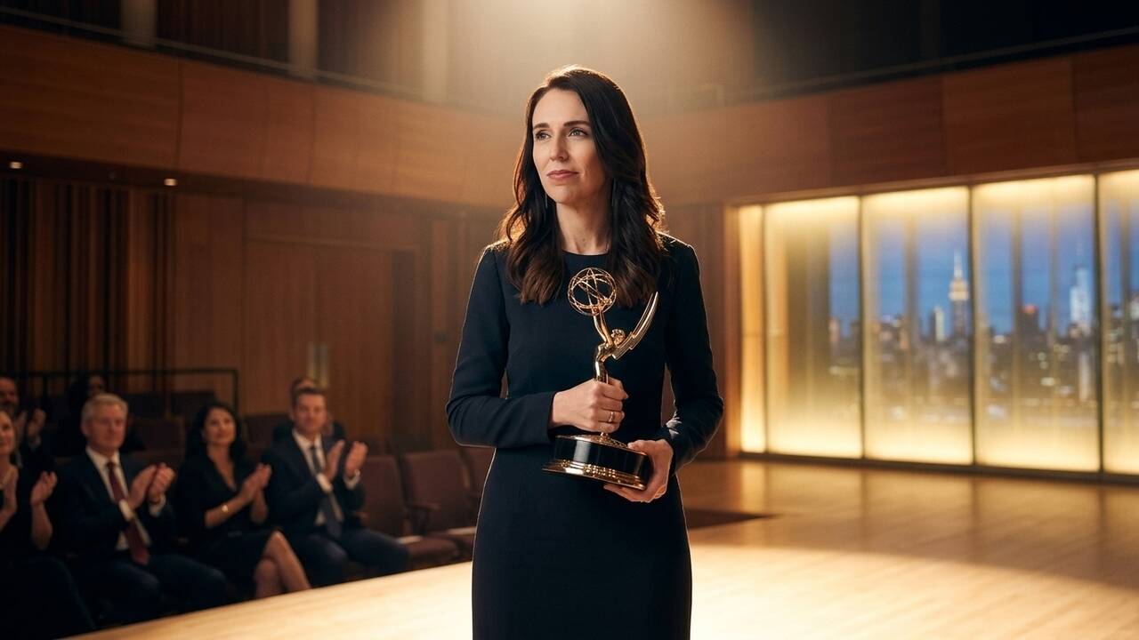 Documentary on the Prime Minister shines at the Emmys; film about Jacinda Ardern secures the highest honor.
