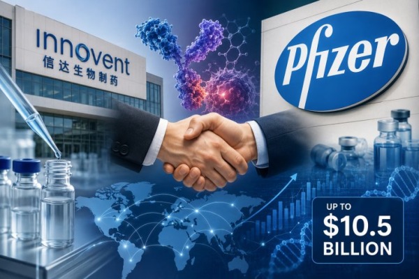 Innovent: Συμφωνία έως $10,5 δισ. με την Pfizer, άλμα της μετοχής