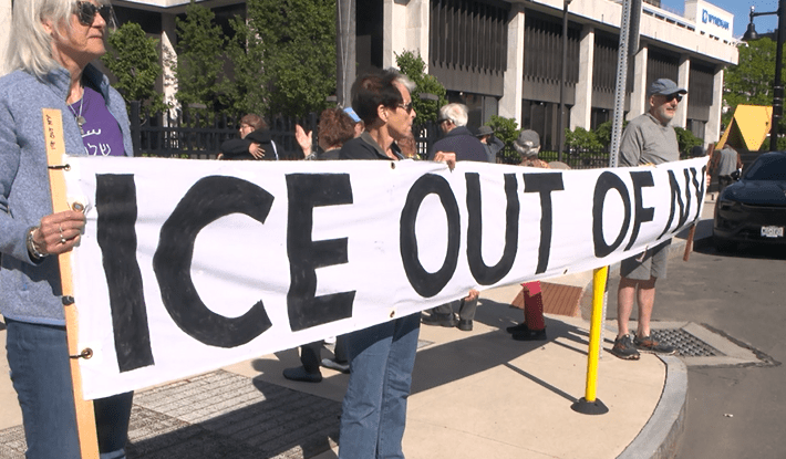 Groups continue to protest ICE detention cells in downtown Rochester