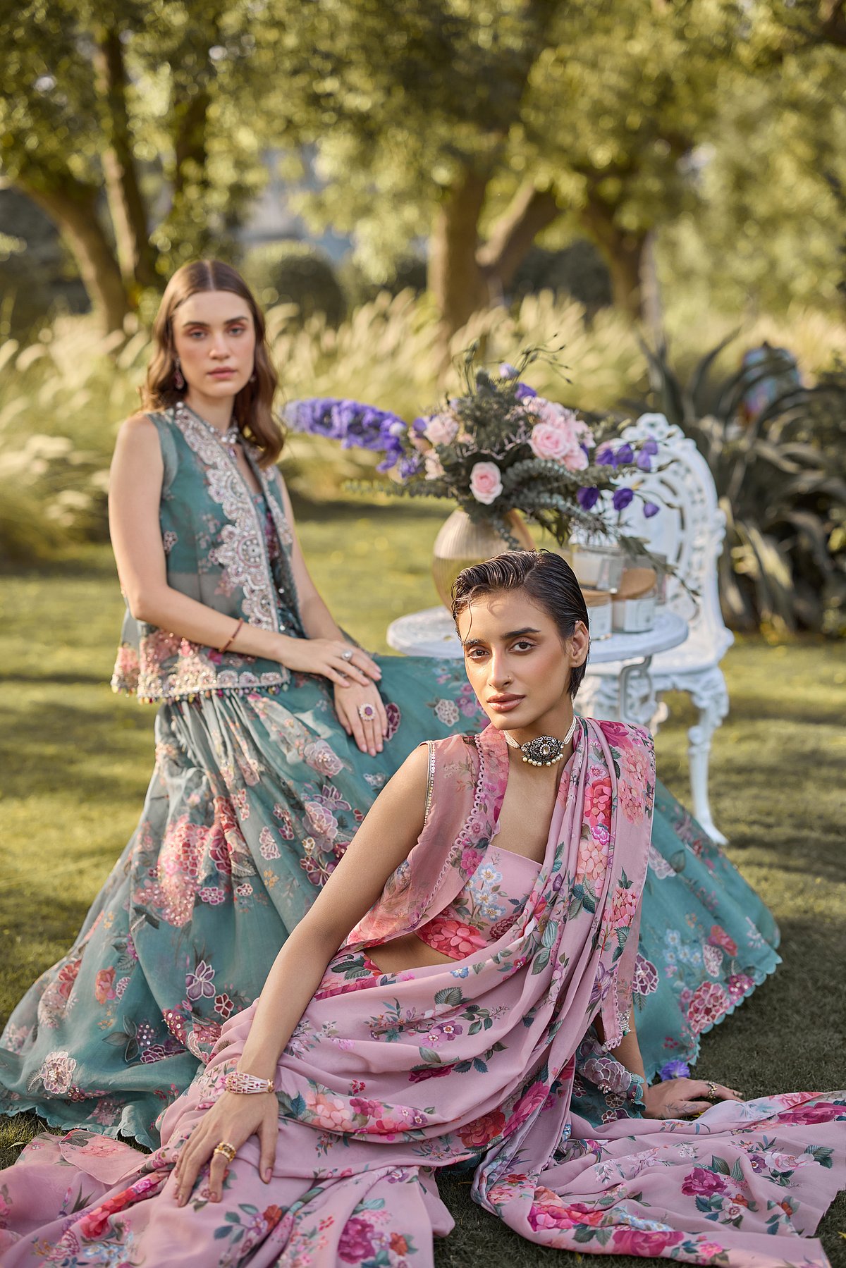 Ridhi Mehra’s Modern Royals redefines the pre-draped sari for a new ...