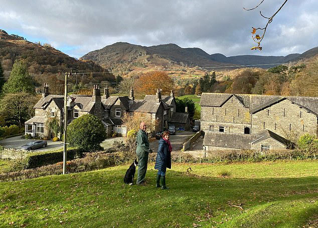 His wife Sharon runs the diversified side of the farm business which includes a wedding venue in converted traditional farm buildings
