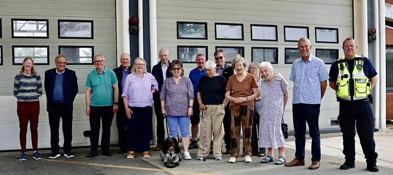 Thoroton Society visits Mansfield Fire Museum and fire station
