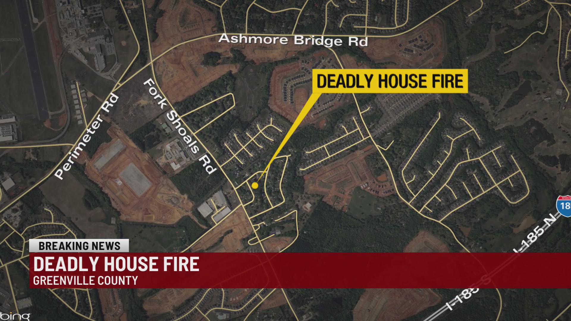 Woman found dead in Greenville County house fire