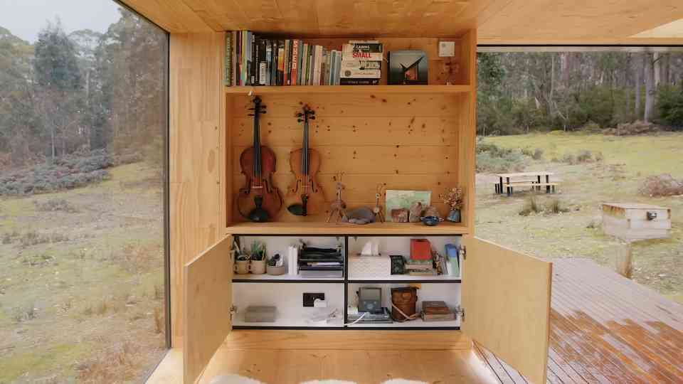 Photo inspiration: Gallery Detail: Watch This 28Sqm Off Grid Cabin Hidden Deep In Tasmania