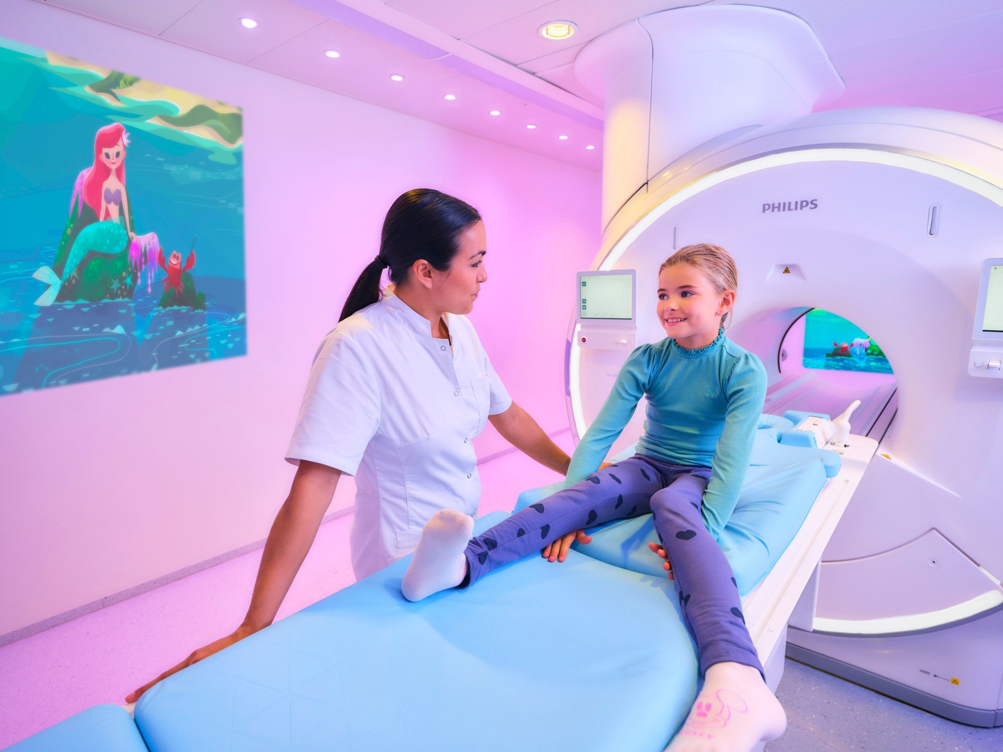 Mickey Mouse moet MRI-scan draaglijker maken voor kinderen