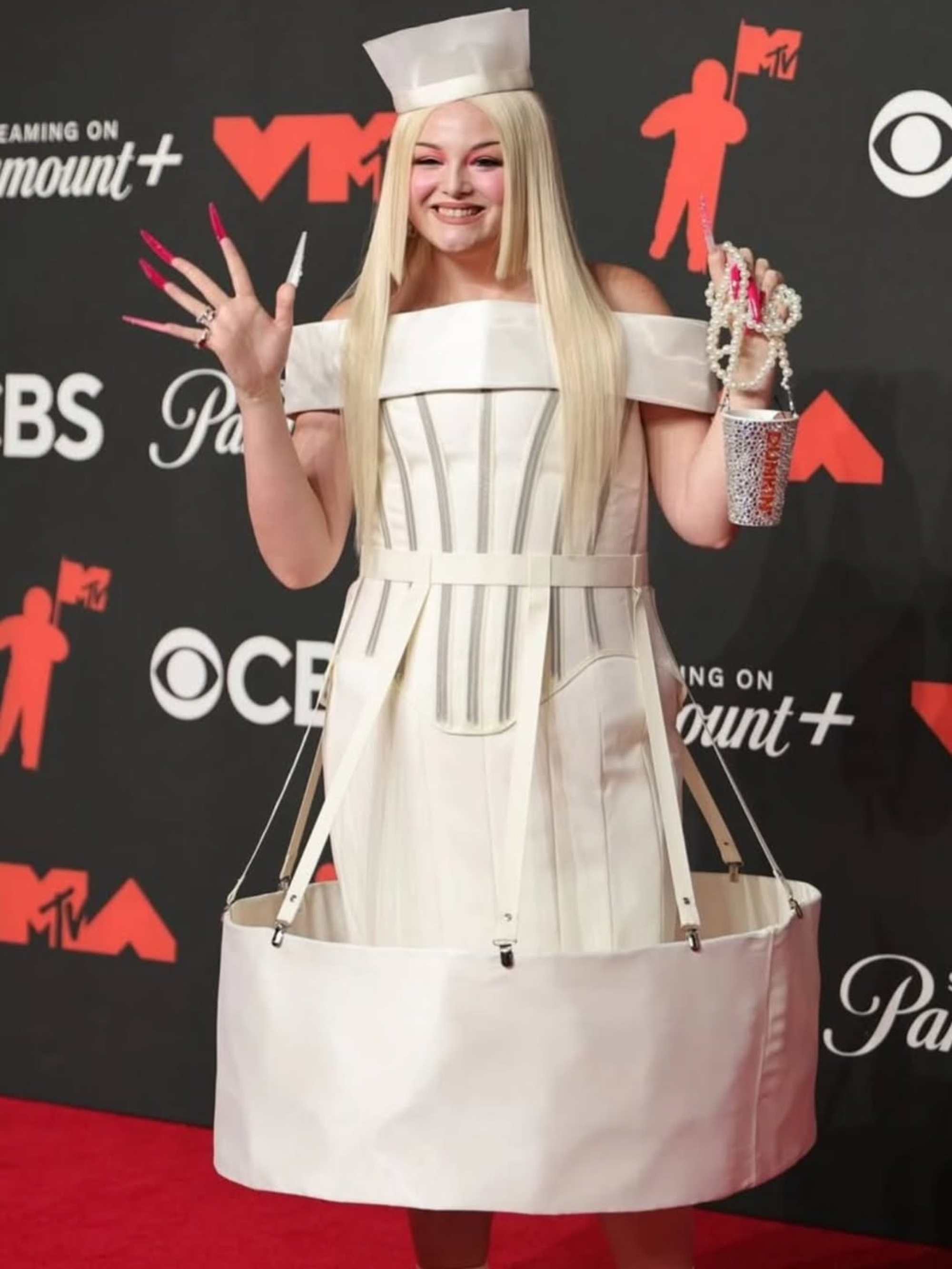 Hacks’ Megan Stalter and Paul W Downs’ most viral red carpet looks