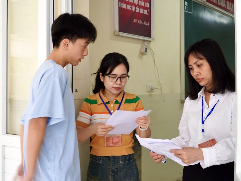 Những lỗi khiến thí sinh có thể bị đình chỉ thi lớp 10 ở Hà Nội