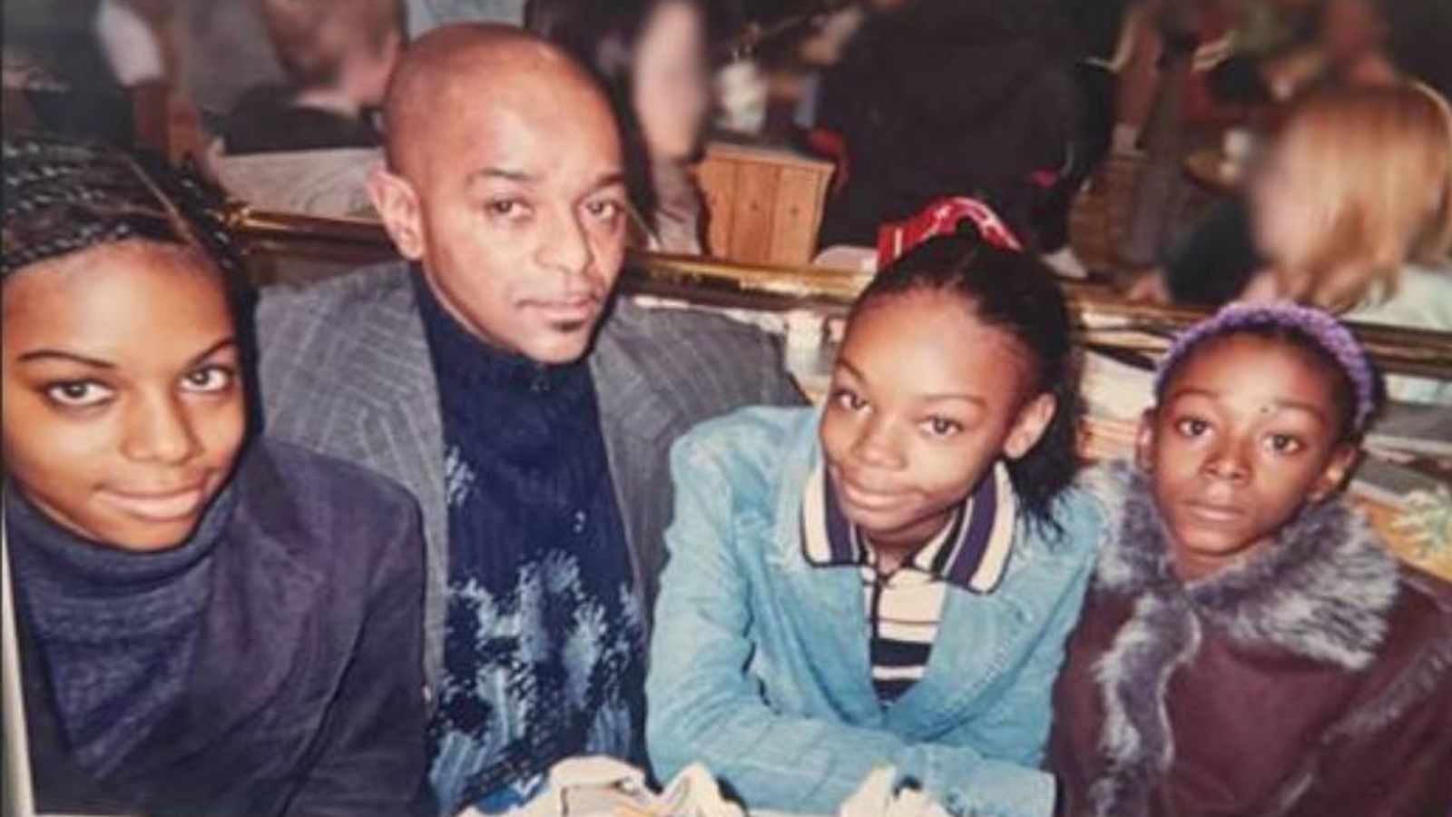 The sisters (pictured in an old photo) lived together in Greenford, west London. Pic: Sussex Police