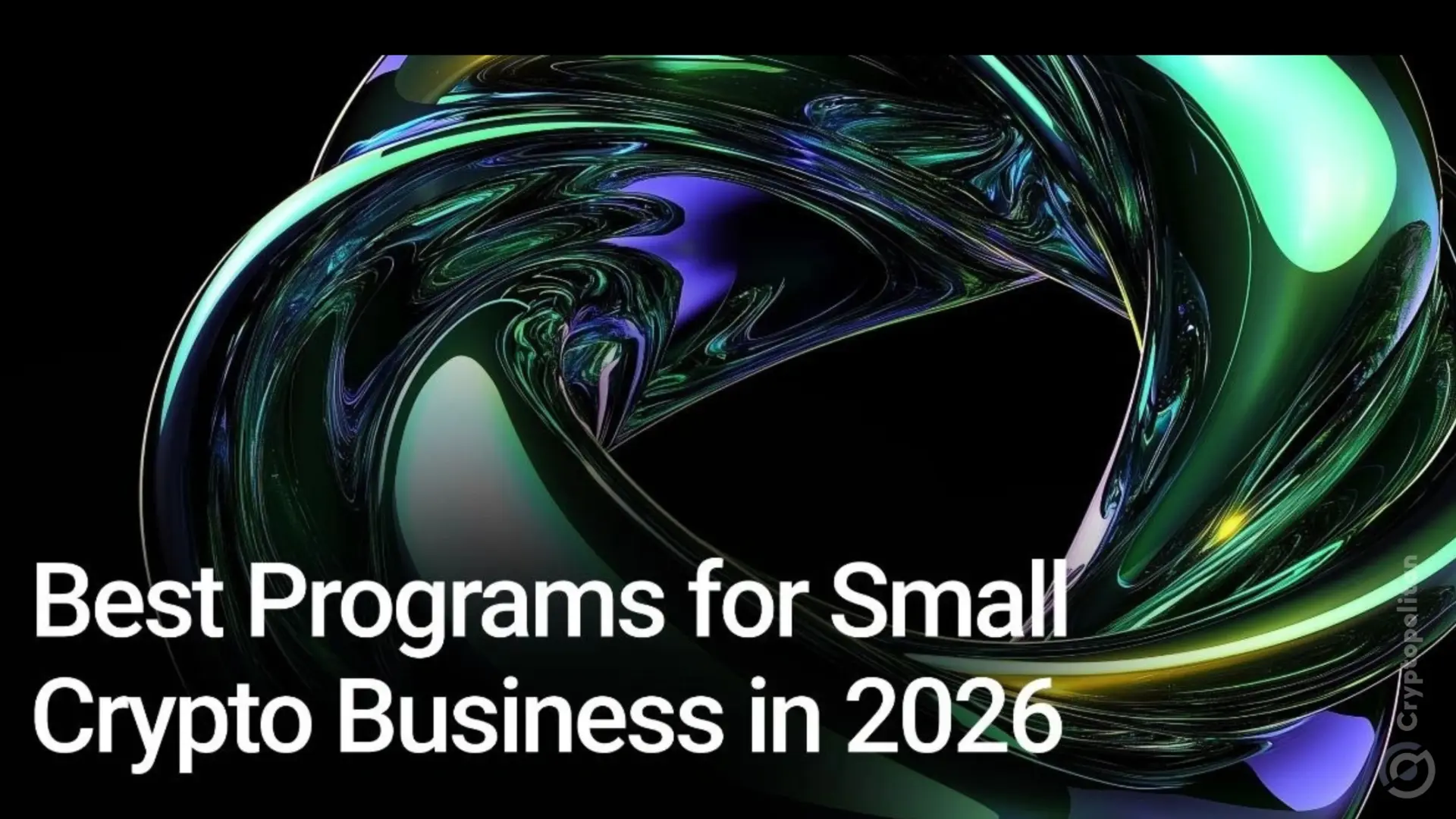 Best programs for small crypto businesses in 2026