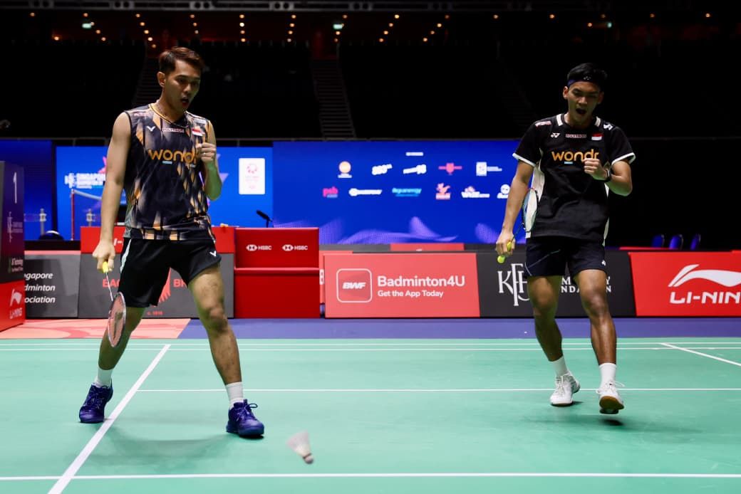 Hasil final Singapore Open 2026 - Fajar/Fikri masih jadi manusia silver ...