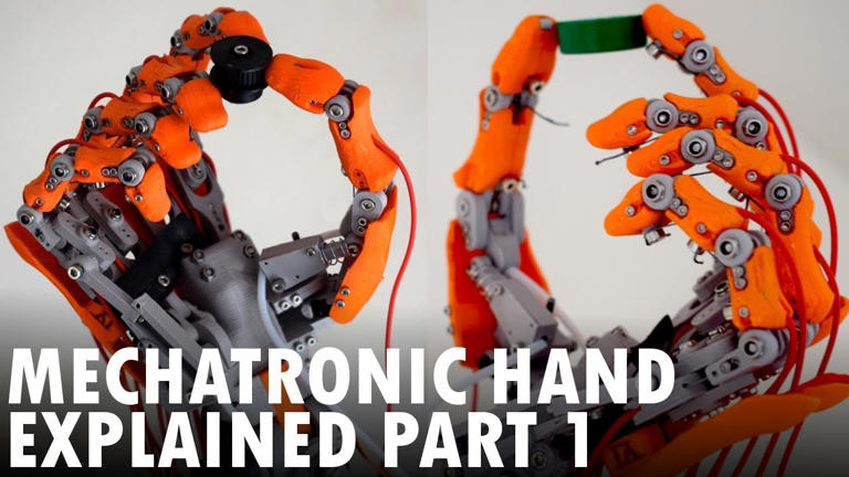 I built a 3D printed bionic hand and learned how complex human movement ...