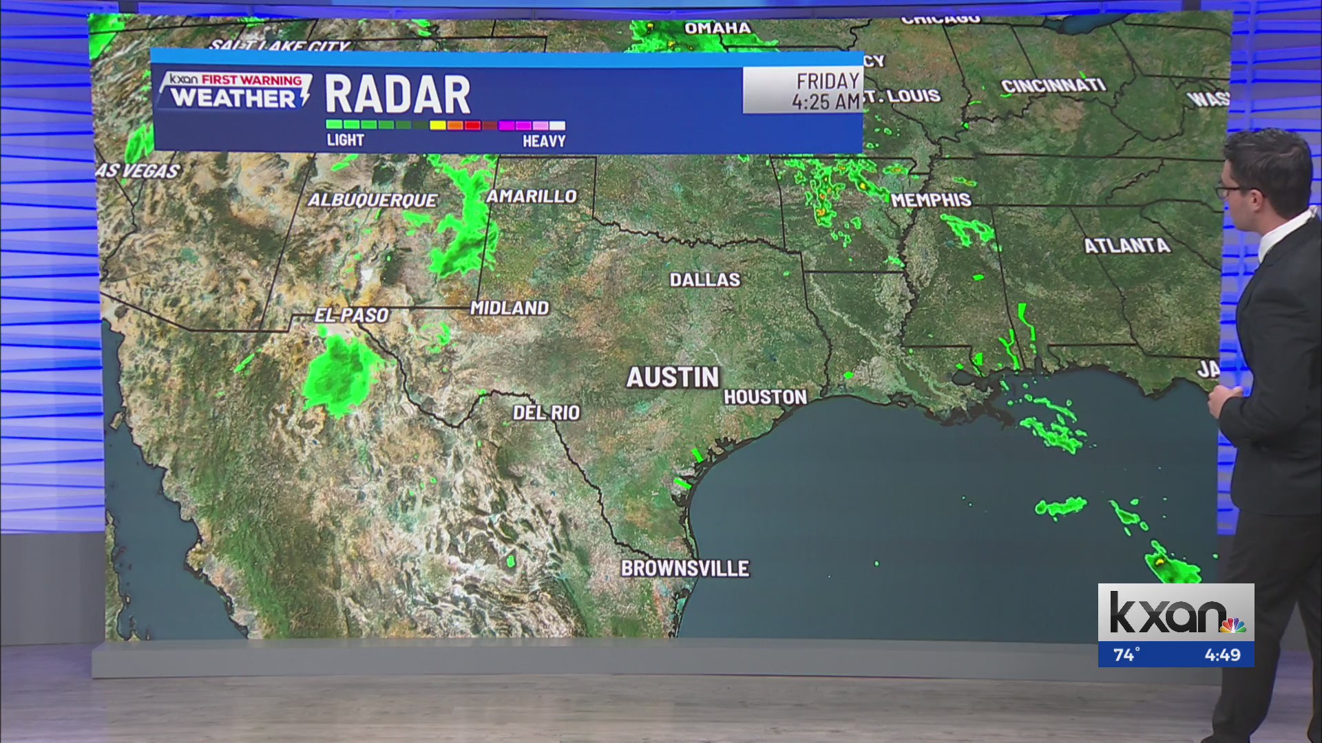 Hot & humid weekend, rain chances return next week | KXAN weather ...