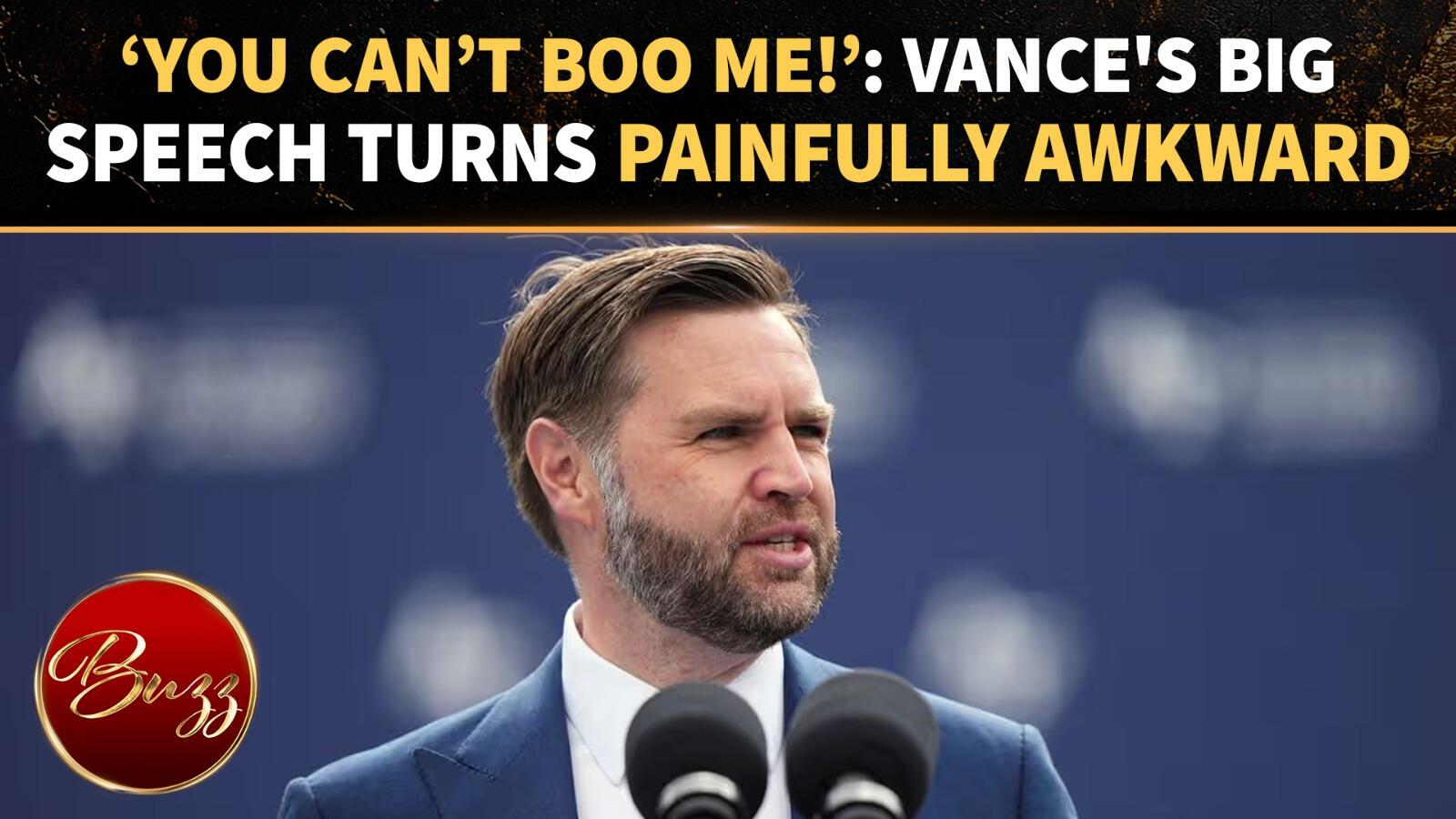 JD Vance’s ‘cringe’ Air Force speech goes viral after ‘you can’t boo me ...