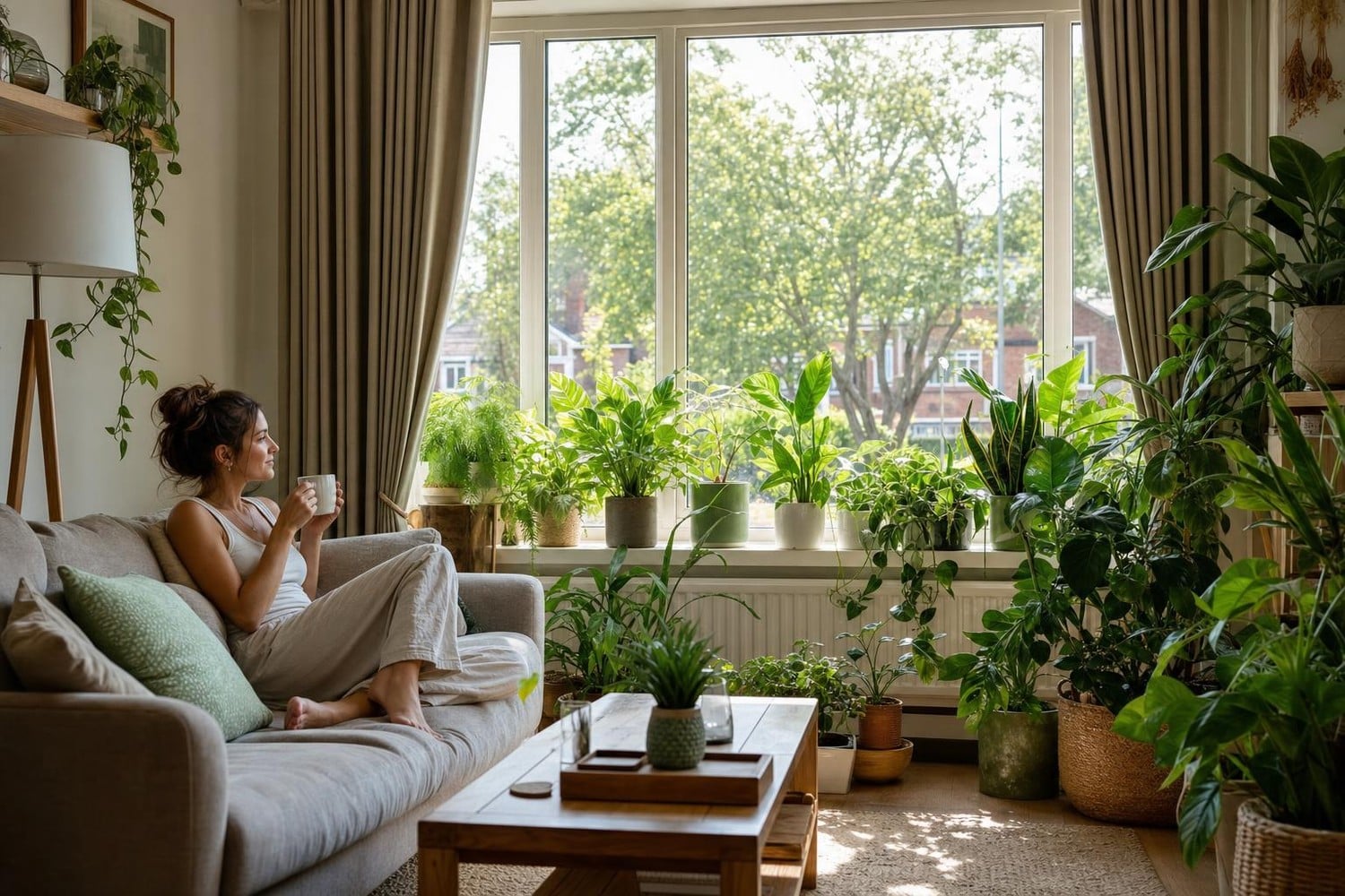 Keep rooms cooler in UK heatwave without a fan by putting this green ...