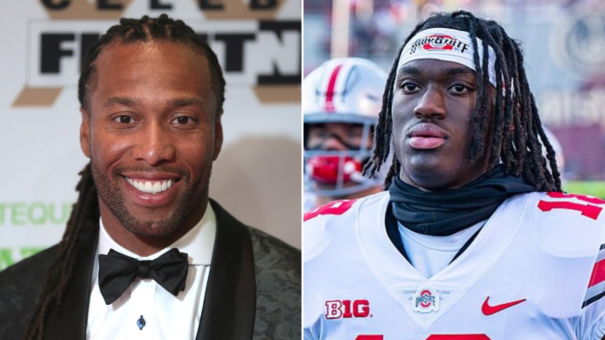 Larry Fitzgerald reveals Marvin Harrison Jr. spent 45 minutes giving ...