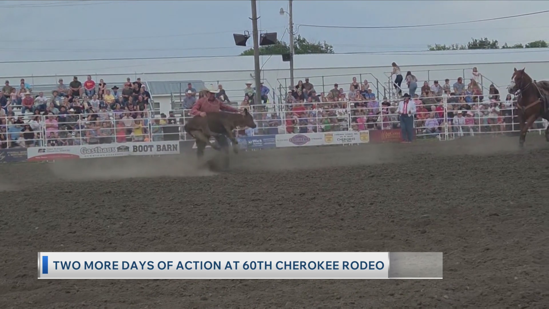Two more days of action at 60th Cherokee Rodeo