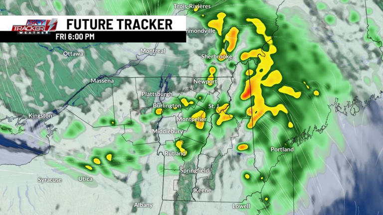 Wet finish to the week, unsettled weekend ahead