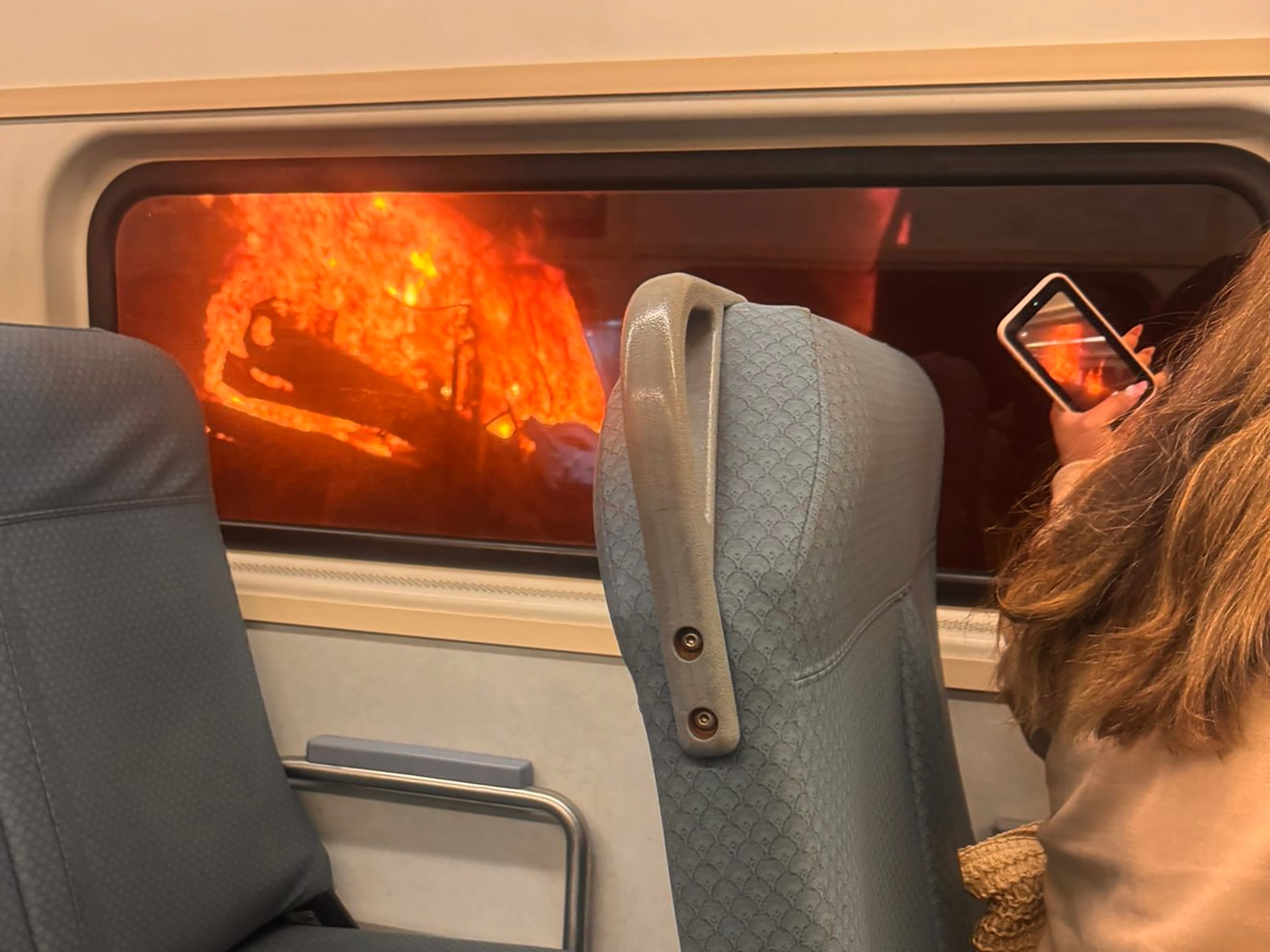 Amtrak fire causes commuter chaos in New York City