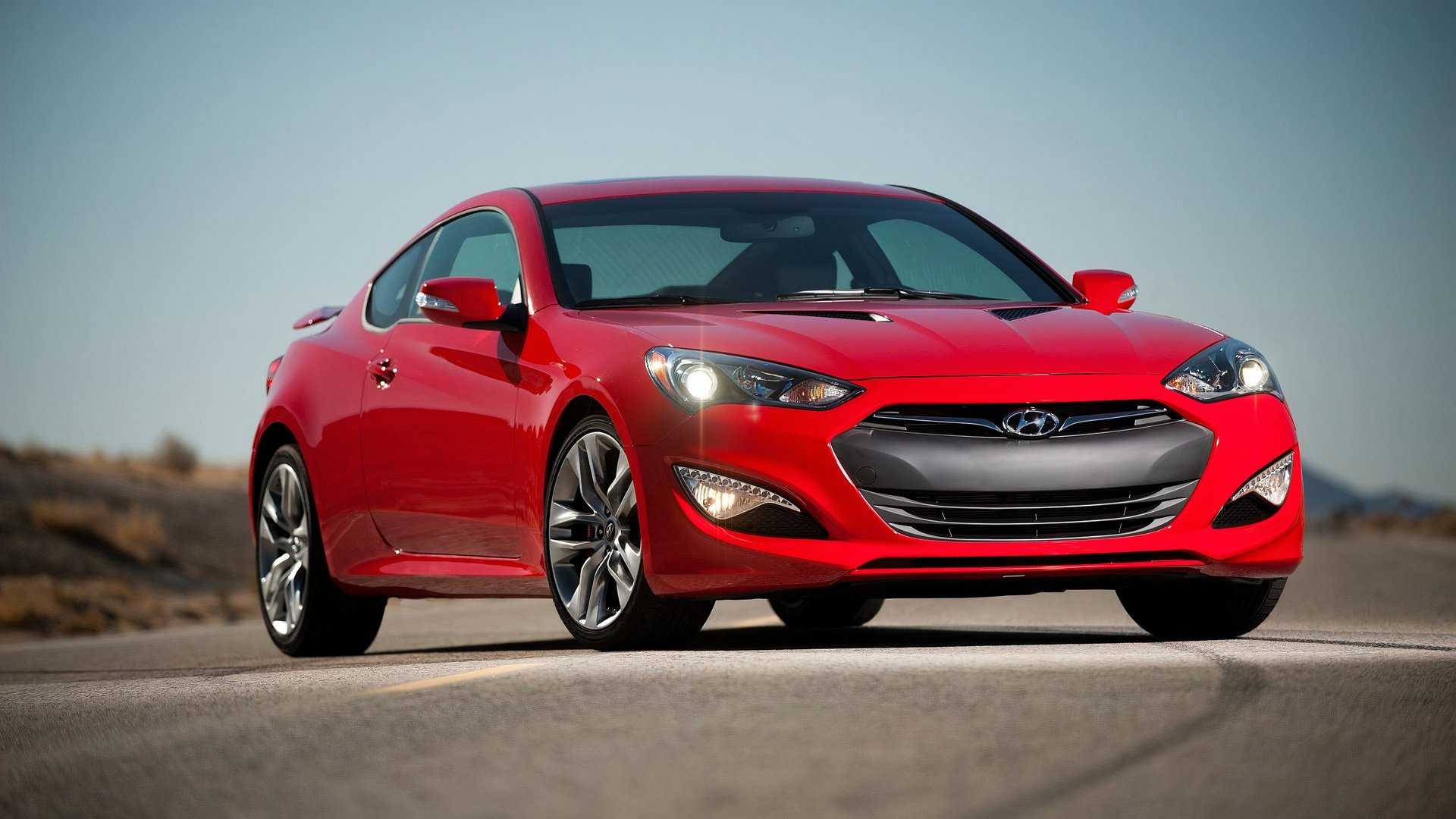 2016 Hyundai Genesis Coupe front 3/4