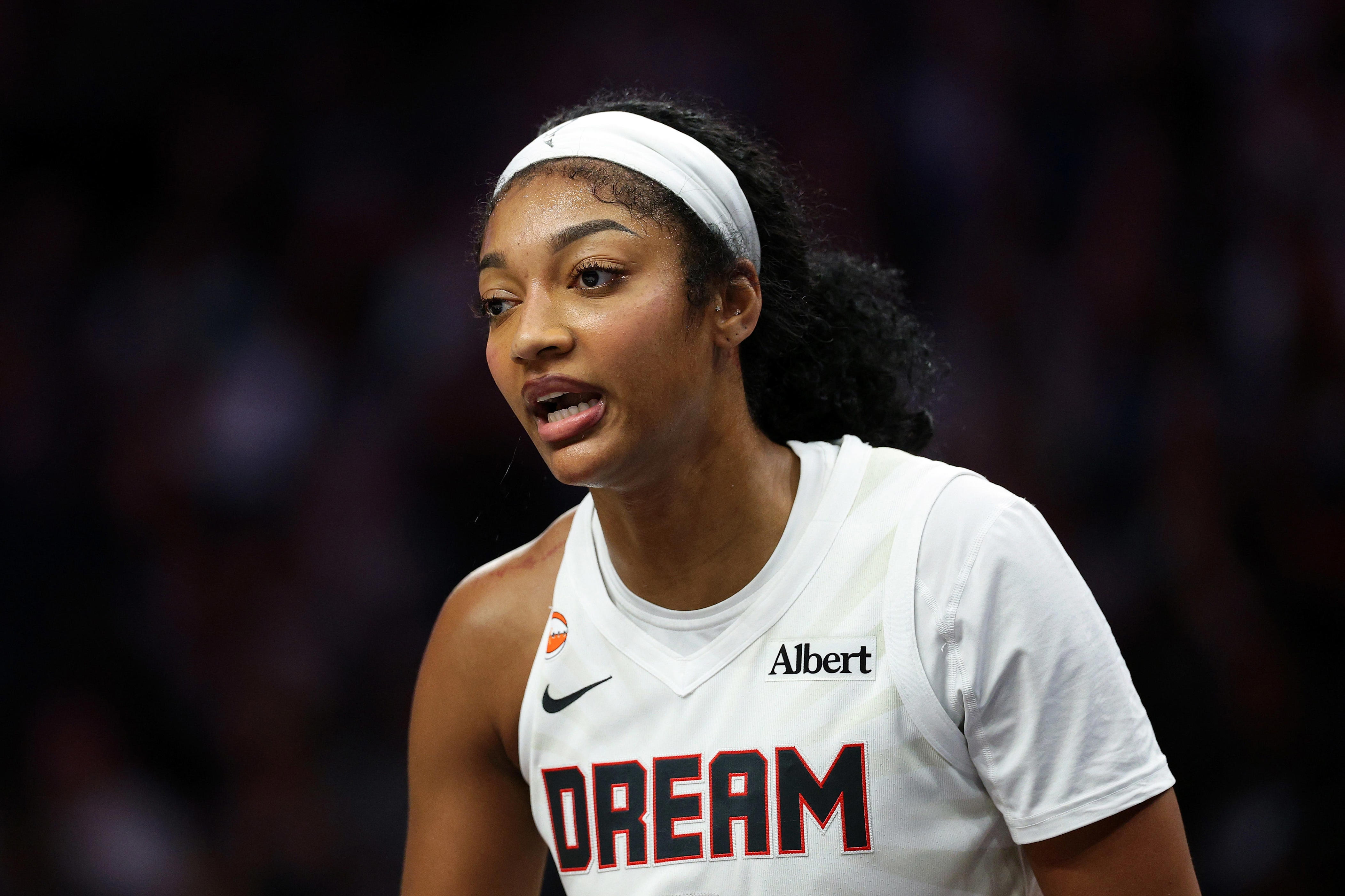 Angel Reese's mid-game stare at lingering camera becomes instant meme