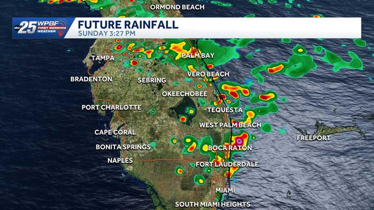 Widespread downpours possible in South Florida as tropical moisture ...