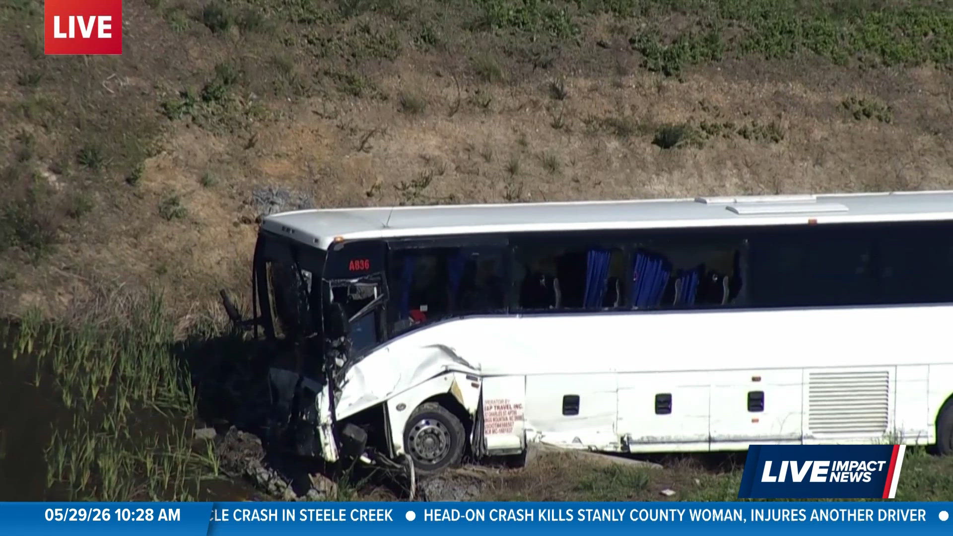5 dead, multiple injured in Virginia bus crash