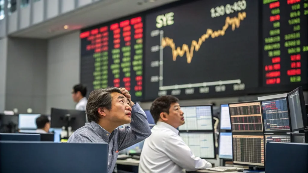 Stocks slip as yields hit new high