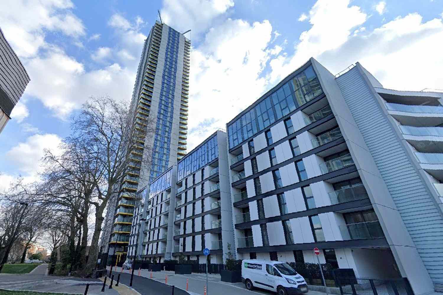 Child and 2 adults die after falling from high-rise apartment building ...