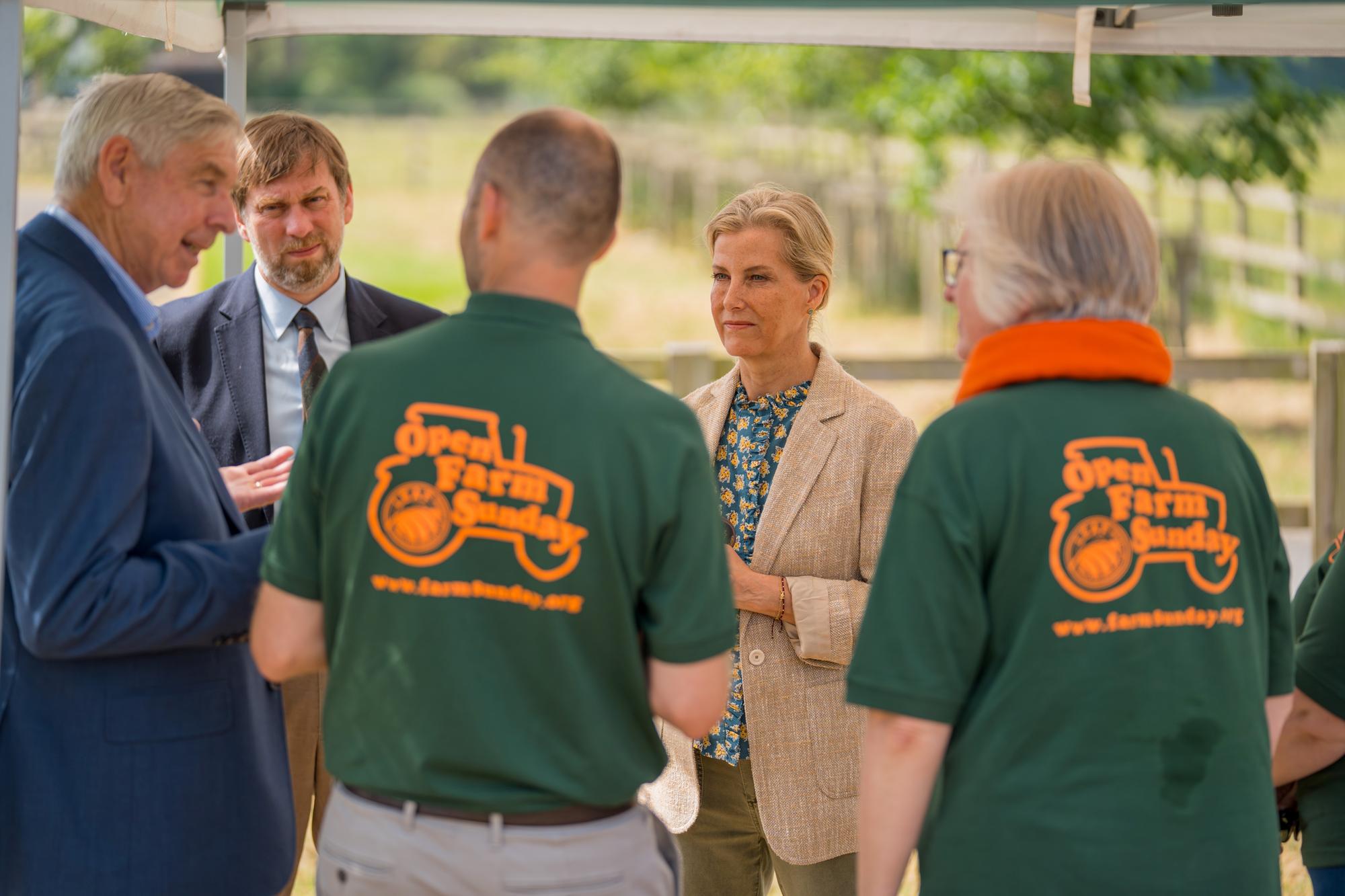 Duchess of Edinburgh celebrates Open Farm Sunday milestone