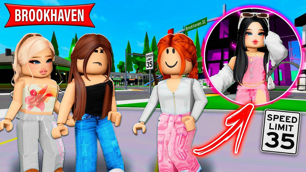 My best friend is living a double life! | Brookhaven RP stories | Roblox