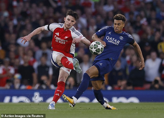 Boffins reveal combined PSG vs Arsenal XI: Saka misses out but how many ...