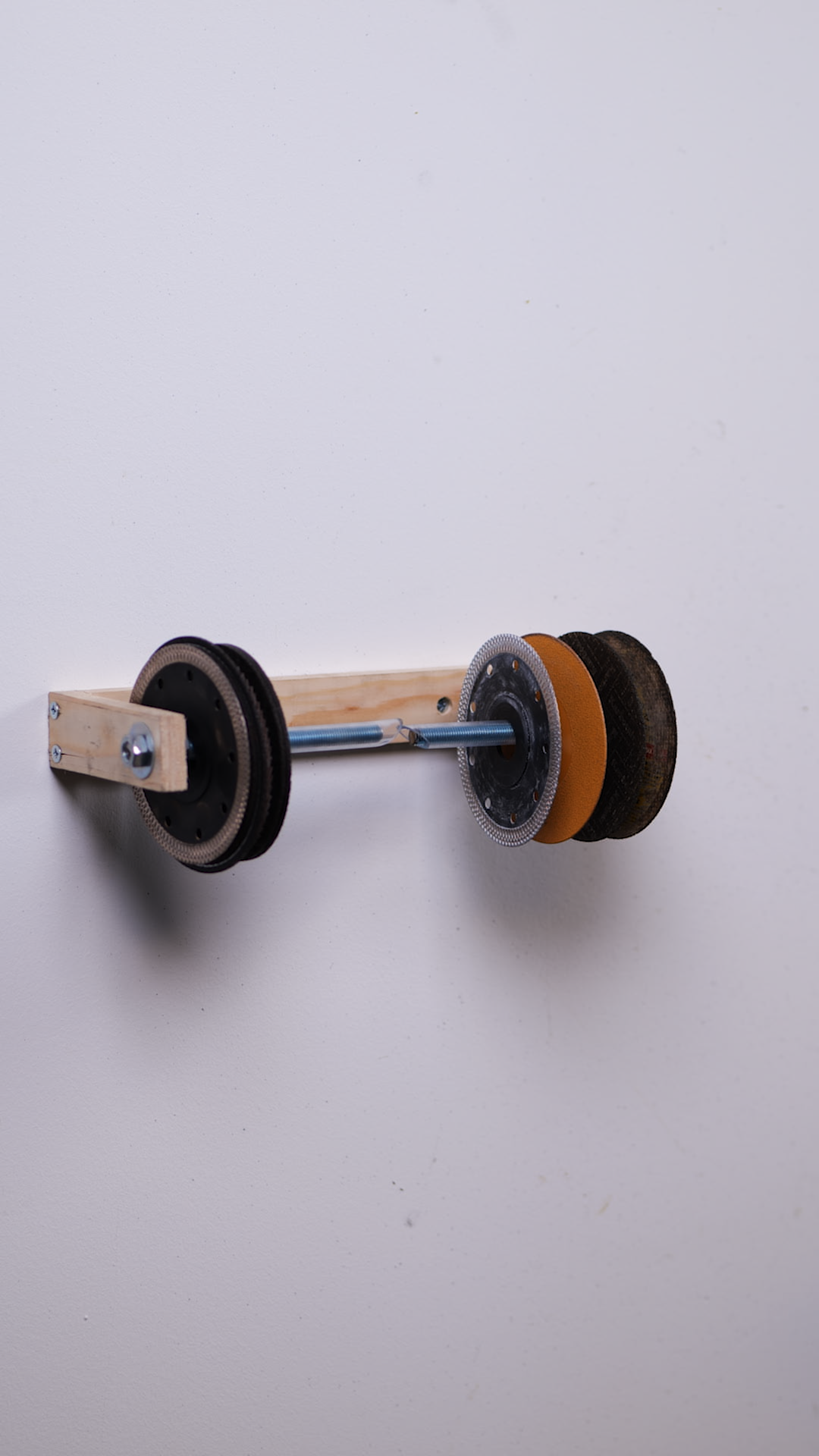 Doe-het-zelf muurbevestigd slijpgereedschap 🔧