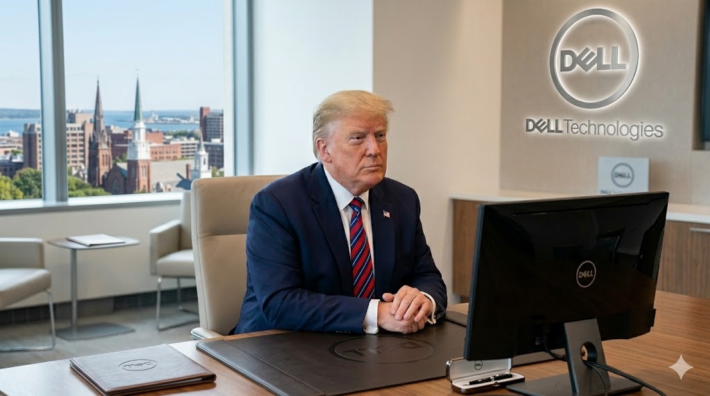 Dell is up 80% since Trump told you to buy it — here's the trade