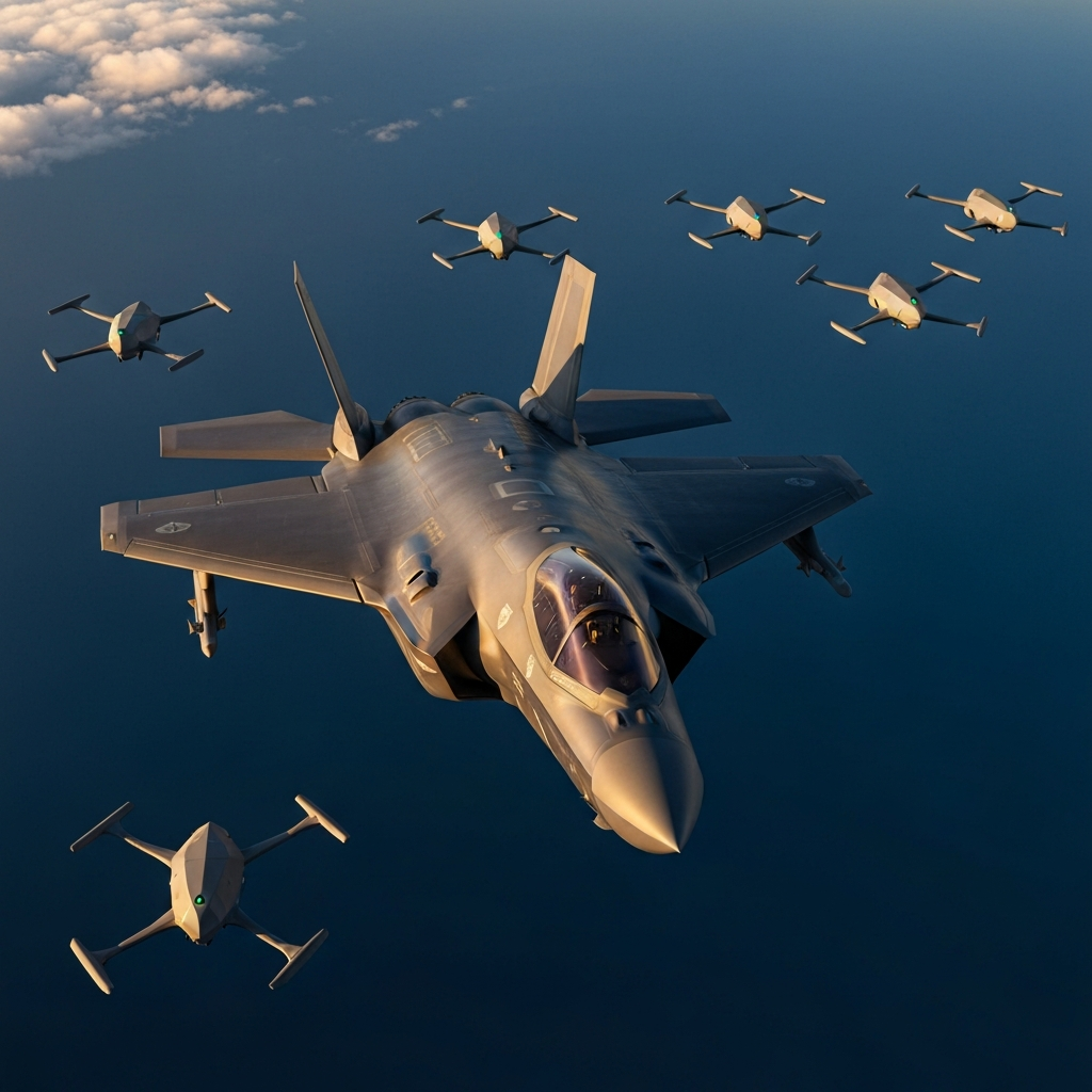 F-35 teams with AI drone: USAF’s collaborative combat future