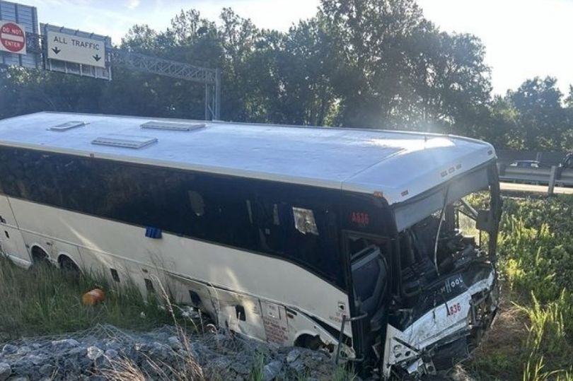 Horrific crash on Virginia freeway kills five and injures dozens after ...