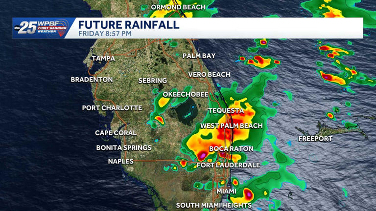 Widespread downpours possible in South Florida as tropical moisture ...