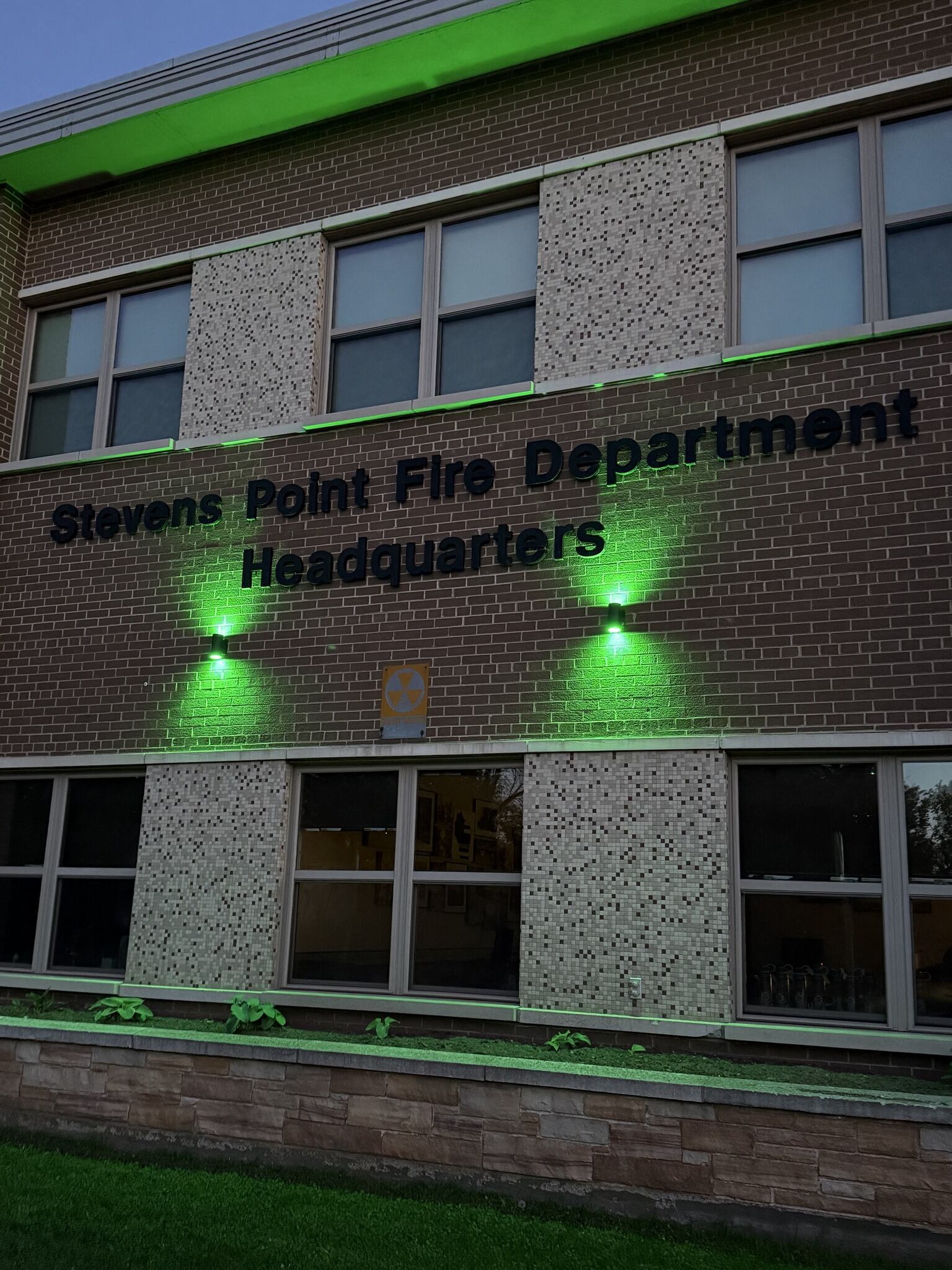 Stevens Point Fire Department turns station lights green to support ...