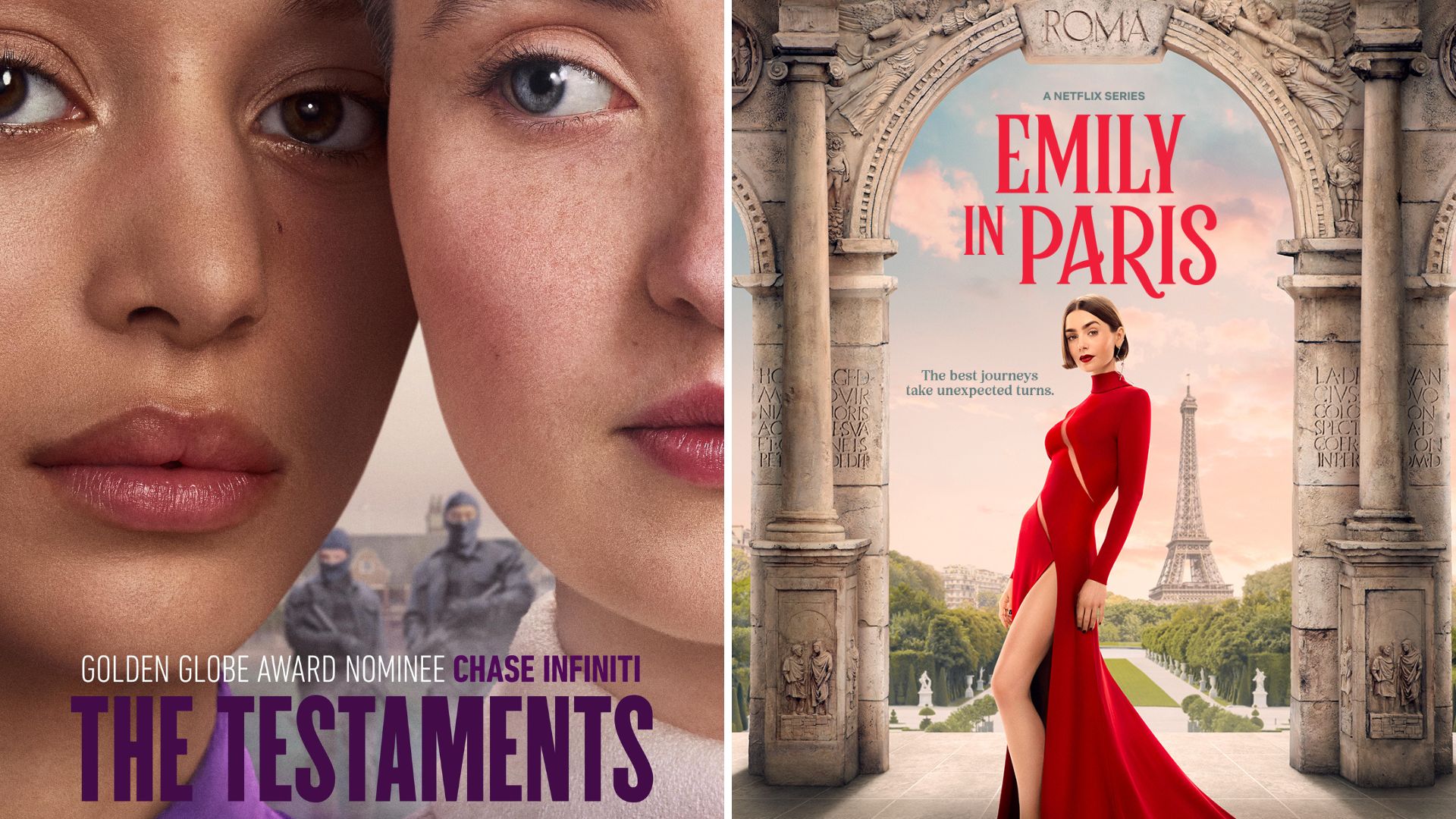 Cancelled or renewed? The Testaments, Emily in Paris and more!