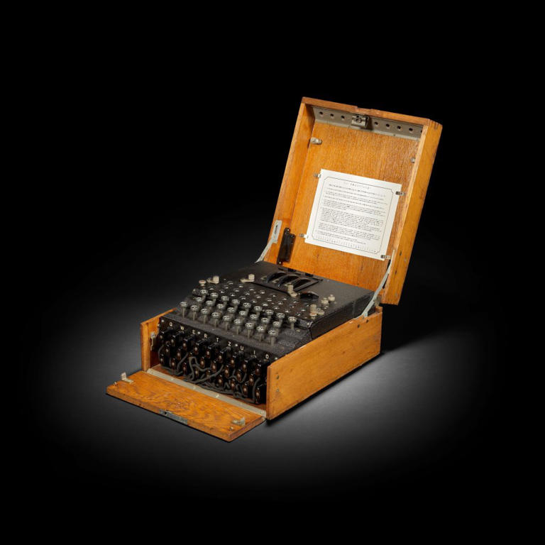 Rare WWII German Enigma machine sells for over $250,000