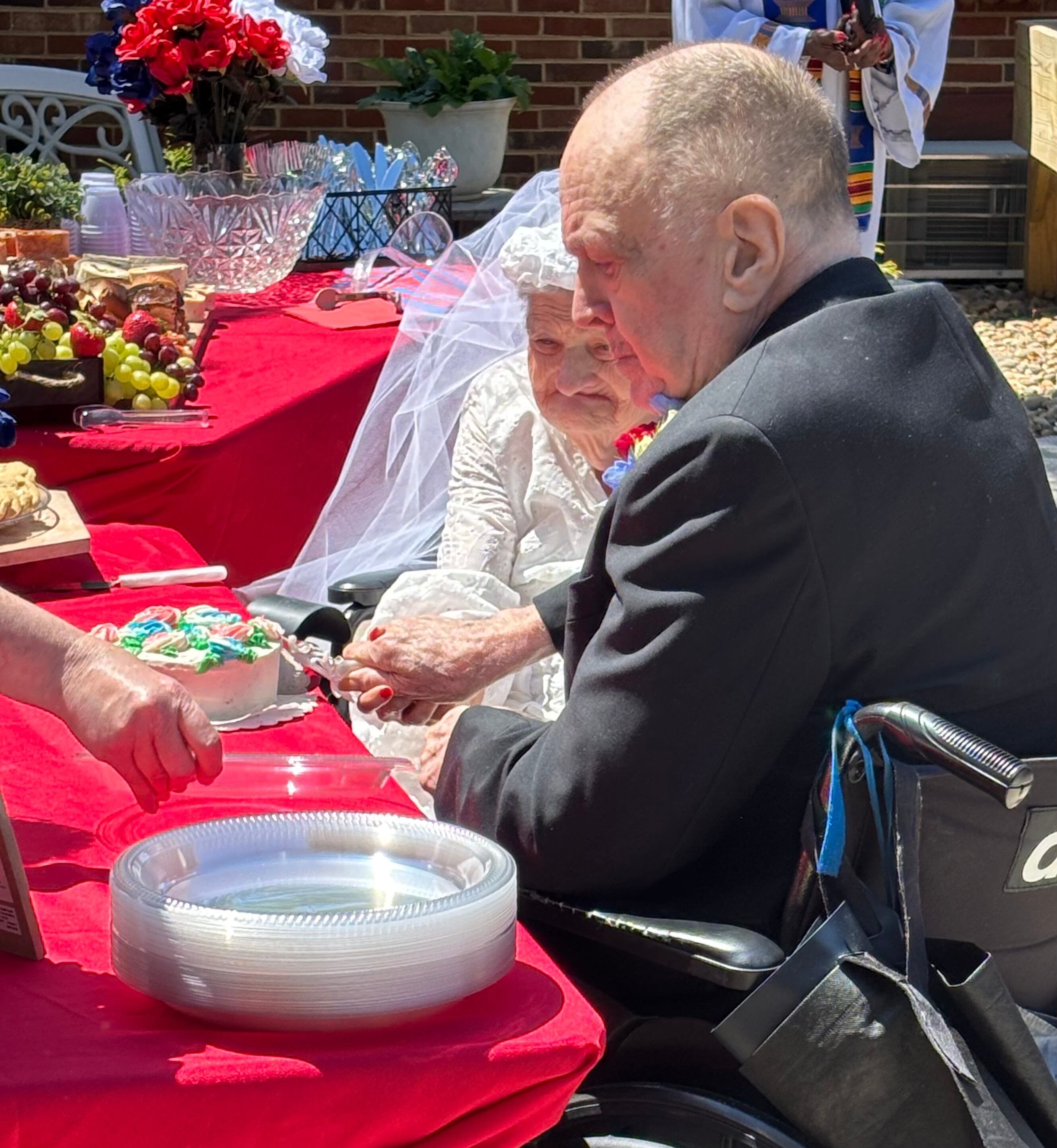 Curated visual reference: Visual Reference: Senior Couple Renews Vows After 54 Years In Ceremony They