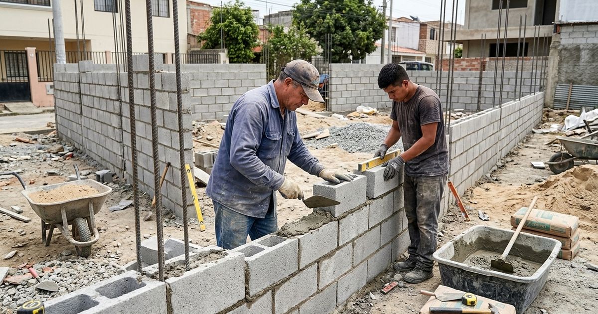 Quanto custará construir um muro de divisa de 20 metros em junho de 2026?