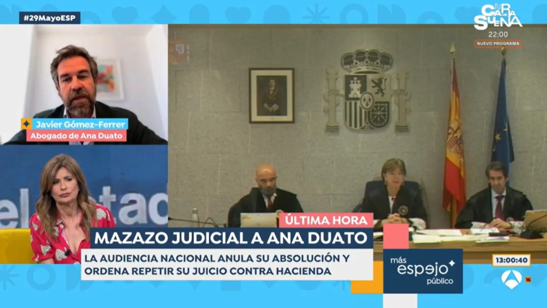 El abogado de Ana Duato: 