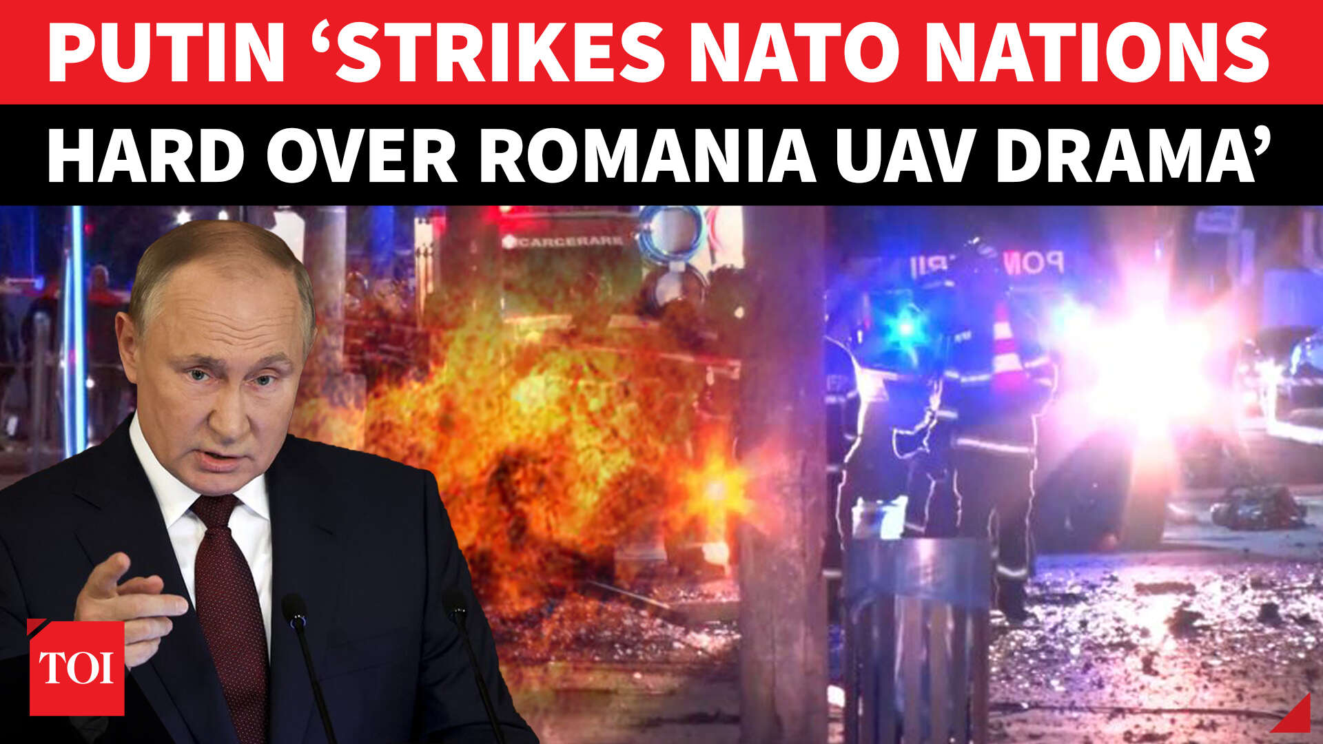 Killing of children: Putin rages at West over Romania attack, accuses ...