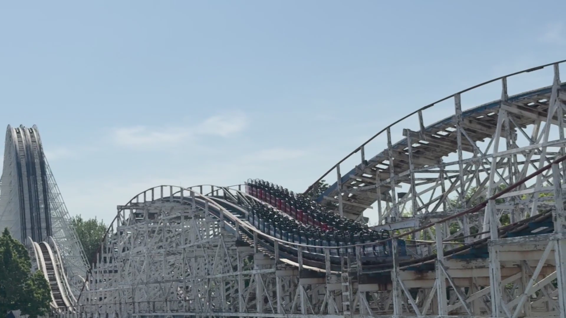Beloved Six Flags Great America roller coaster restored in honor of ...