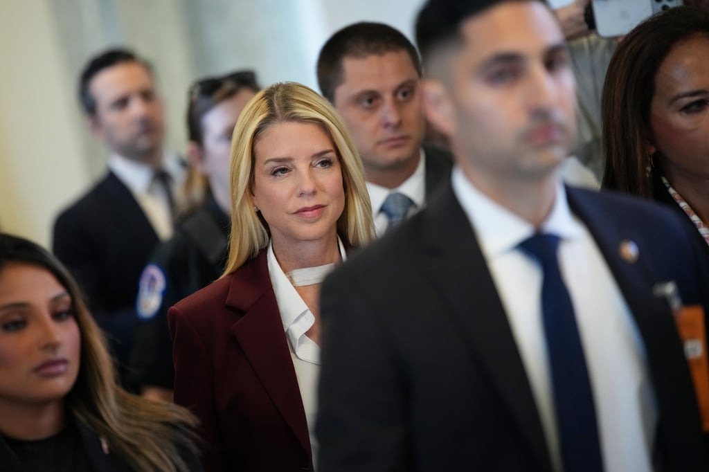 Bondi stonewalls questions about Trump as she defends DOJ’s handling of ...