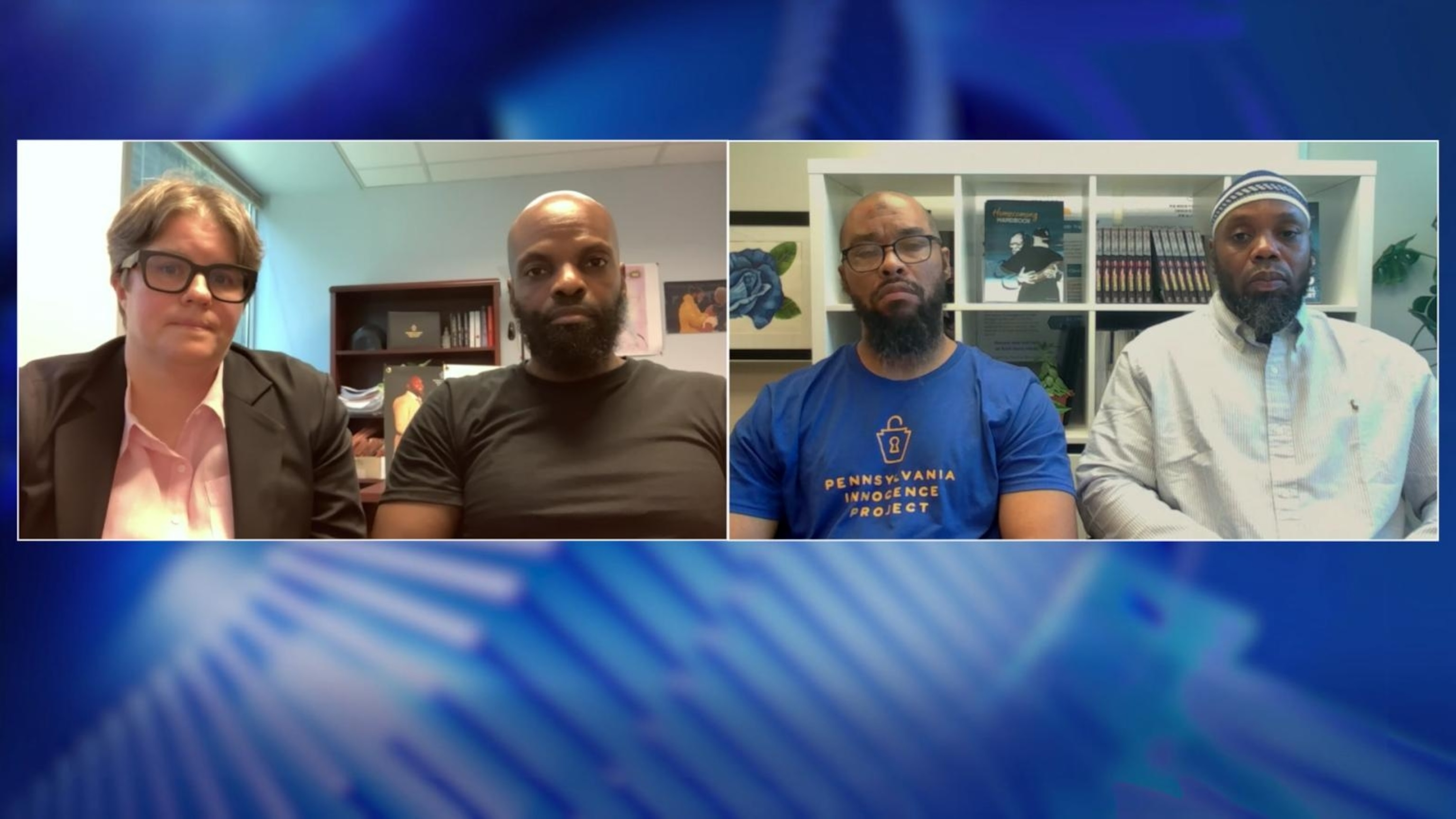 Three exonerated men talk about freedom after spending nearly 30 years ...