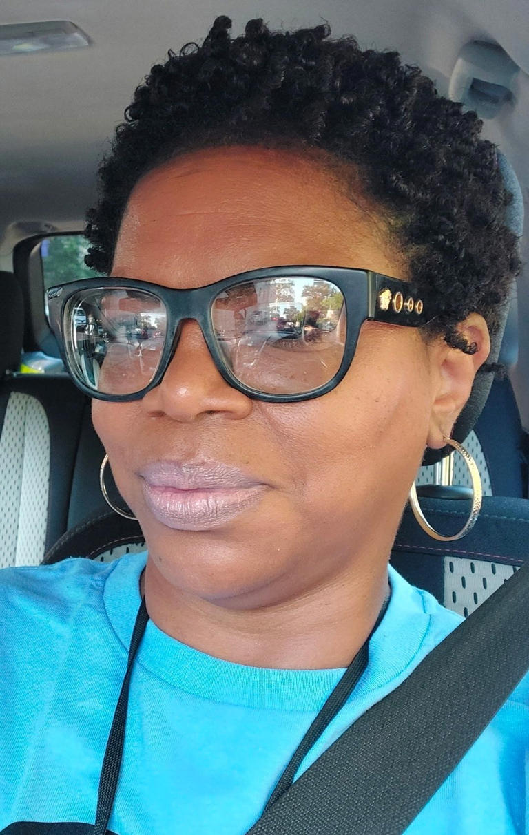 What happens to relaxed hair during menopause?