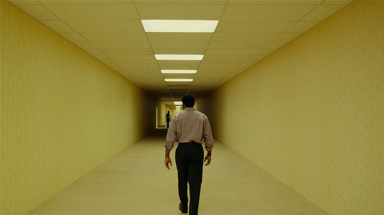 What the lifeform from the Backrooms movie looks like in real life